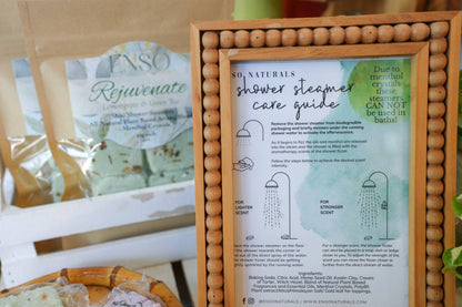 Relax Aromatherapy Menthol Shower Steamers Gift Set