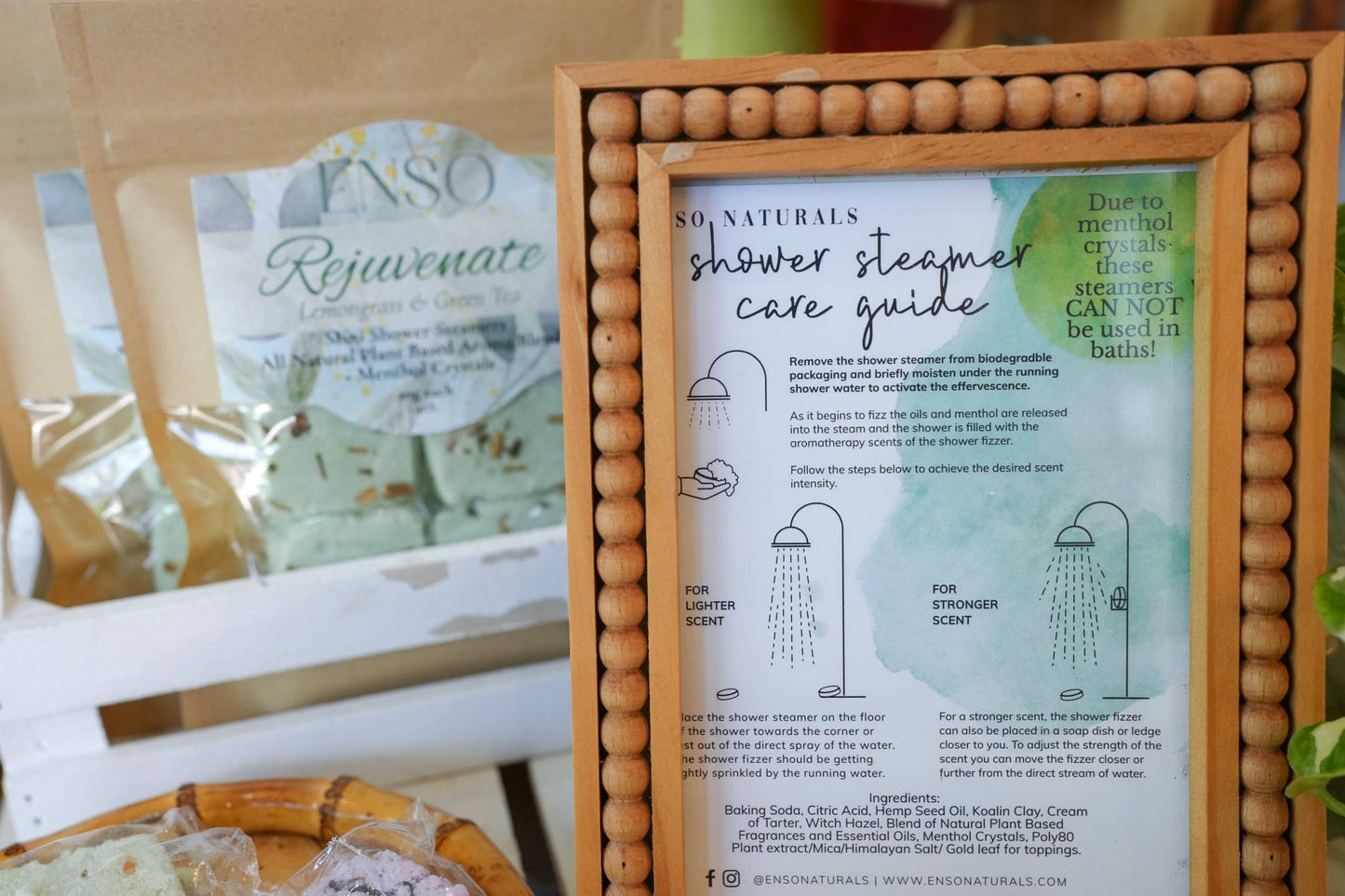 Awaken Coffee Lovers Menthol Shower Steamers Gift Set