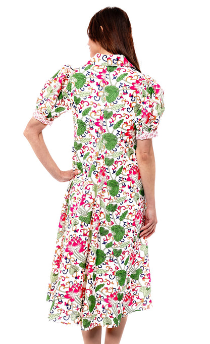 Montauk Dress White Floral