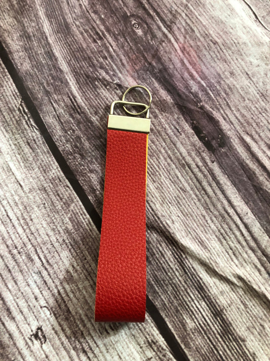 Red Wristlet keychain