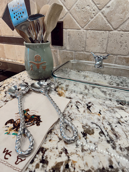 The Longhorn Serving Set