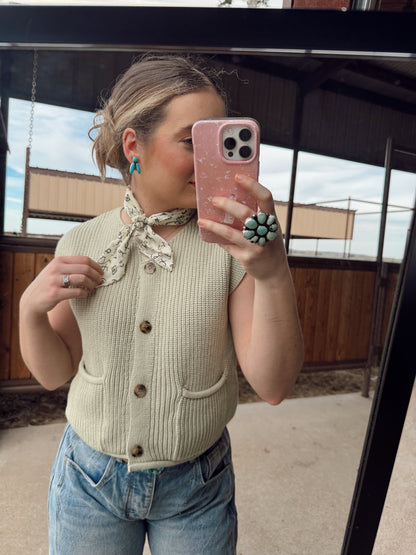 The Saline Sweater Vest EXTRA SMALL