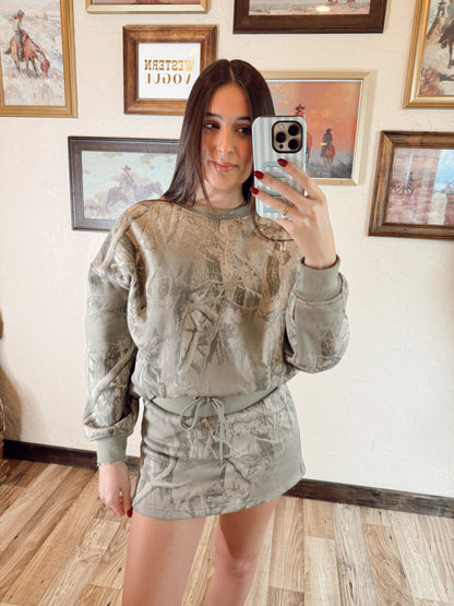 The Tree Camo Sweatshirt