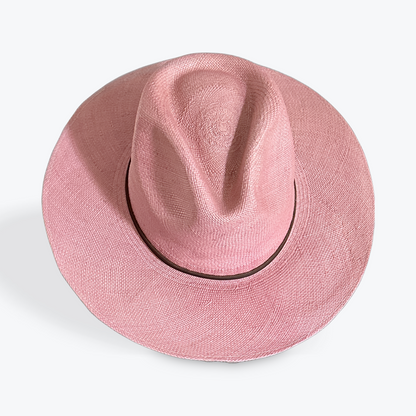 PINK LARGE BRIM STRAW HAT, AS SEEN ON THE TODAY SHOW