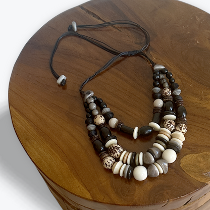 CHUNKY LAYER TAGUA NECKLACE