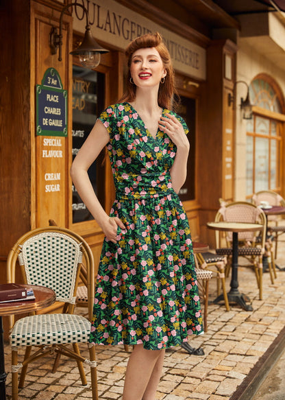 Floral Greta Dress