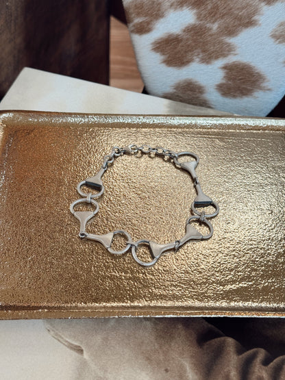 The Snaffle Bit Snap Bracelets