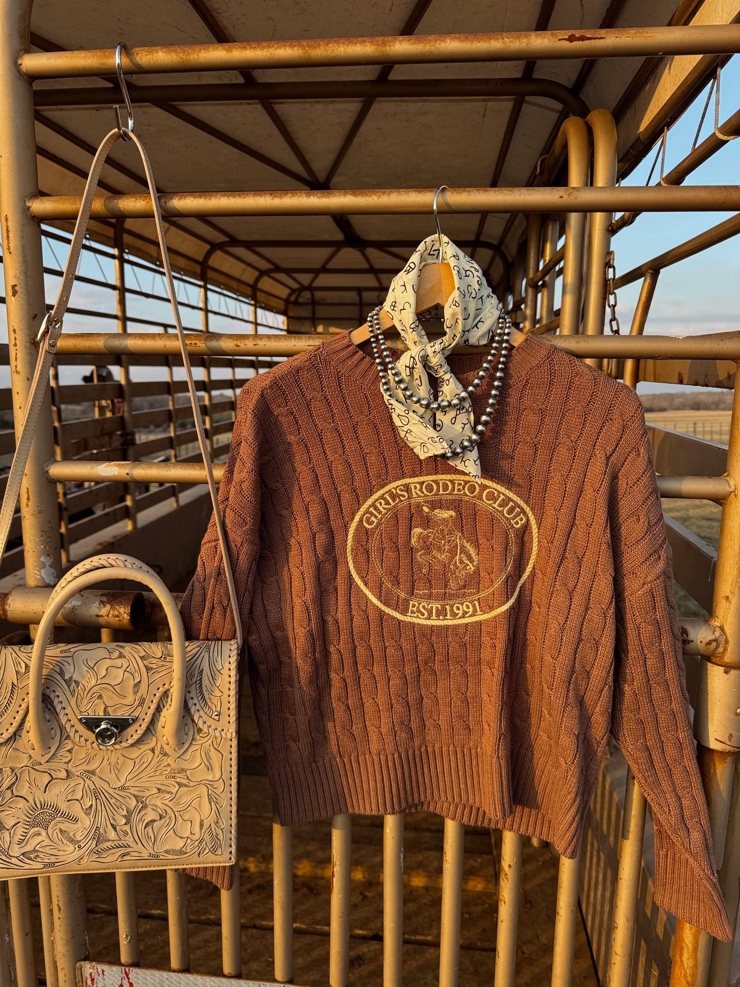 The Girl's Rodeo Club Sweater