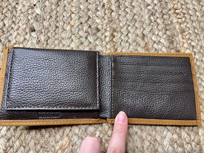 Tooled Flower Bi-Fold Wallet - SALE