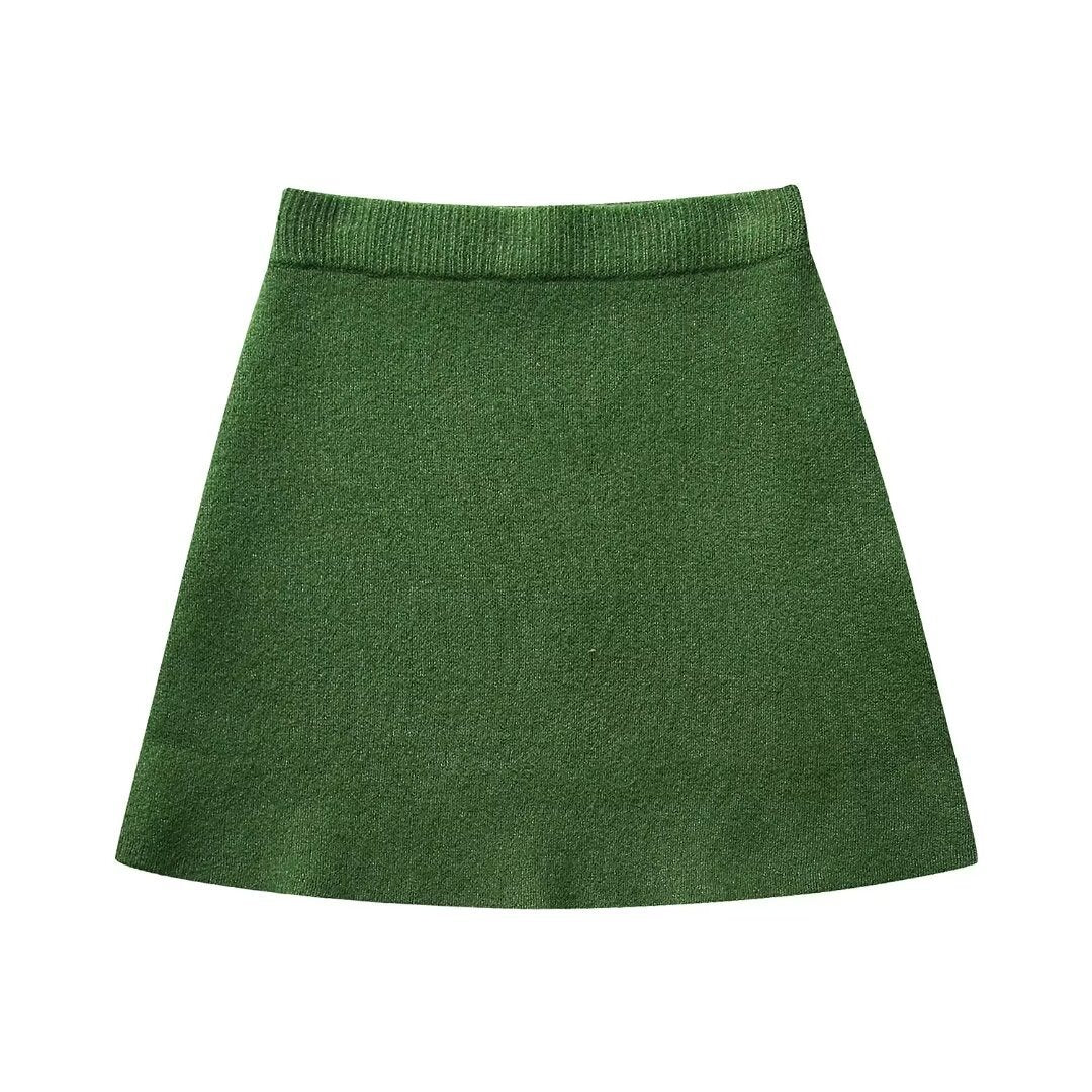 Spring Women's New Loose Ribbed Knitted Sweater