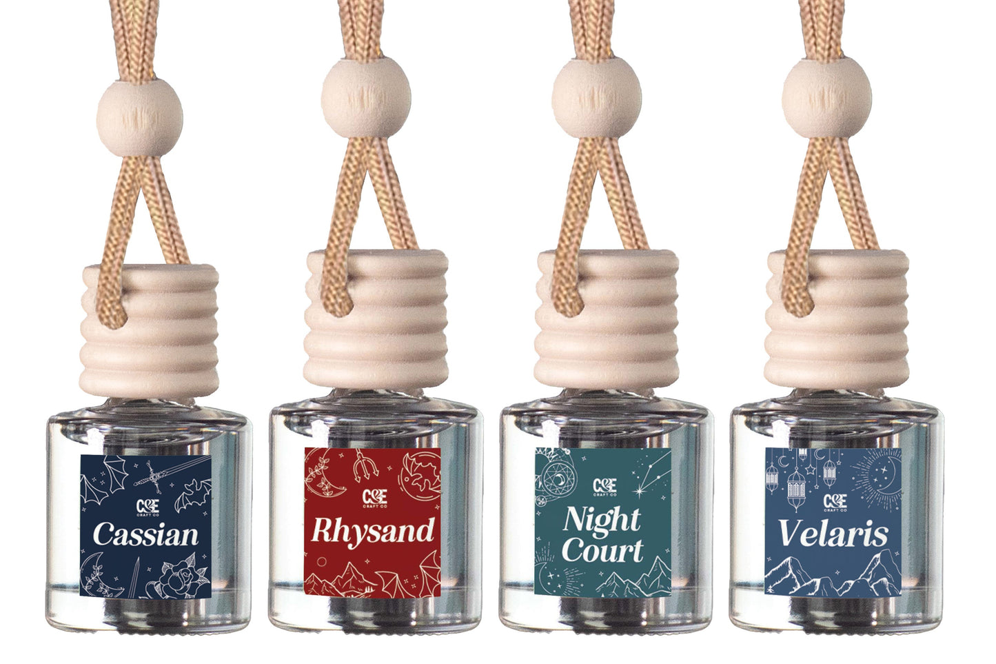 Four-Pack Car Fresheners Bundle