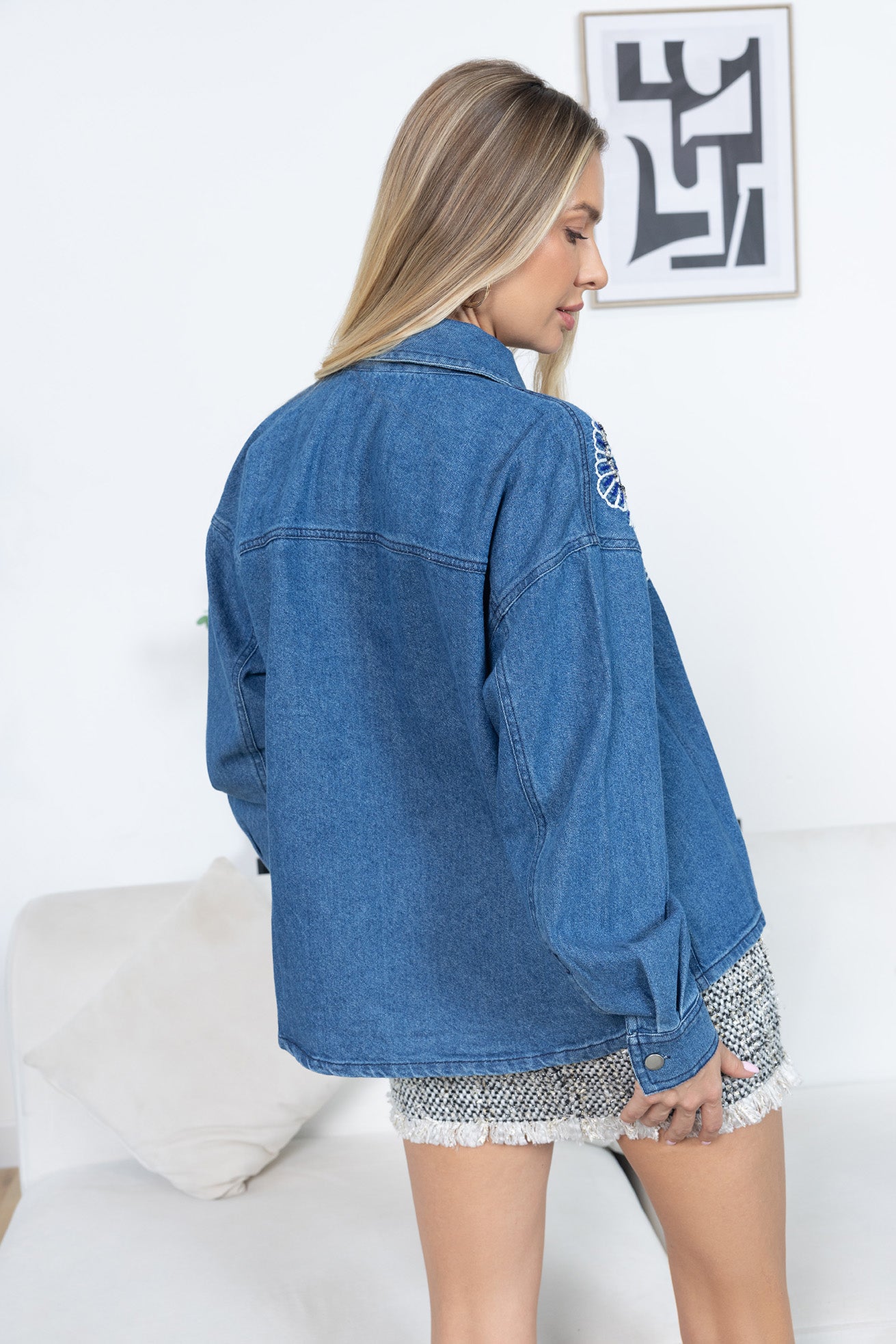 Lindaj Embroidered Jacket