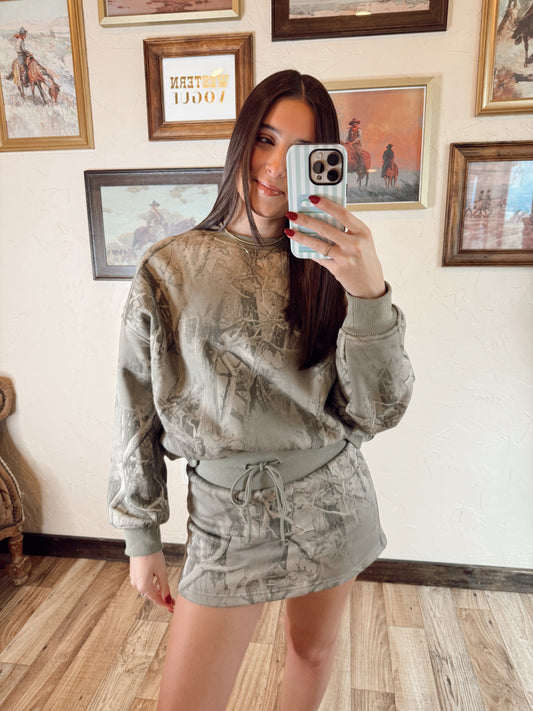 The Tree Camo Sweatshirt