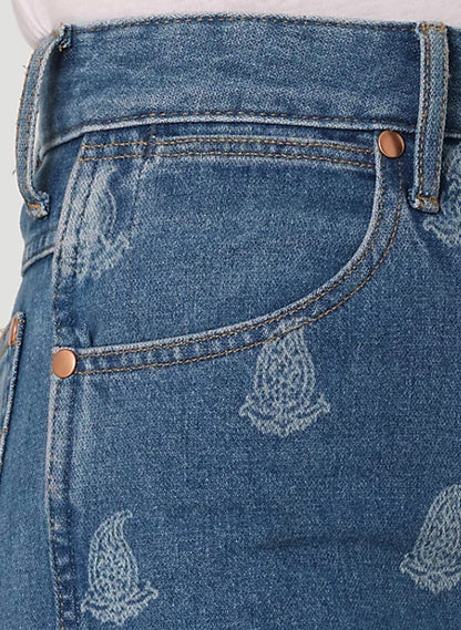 The Wrangler Westward Paisley Bootcut Jeans