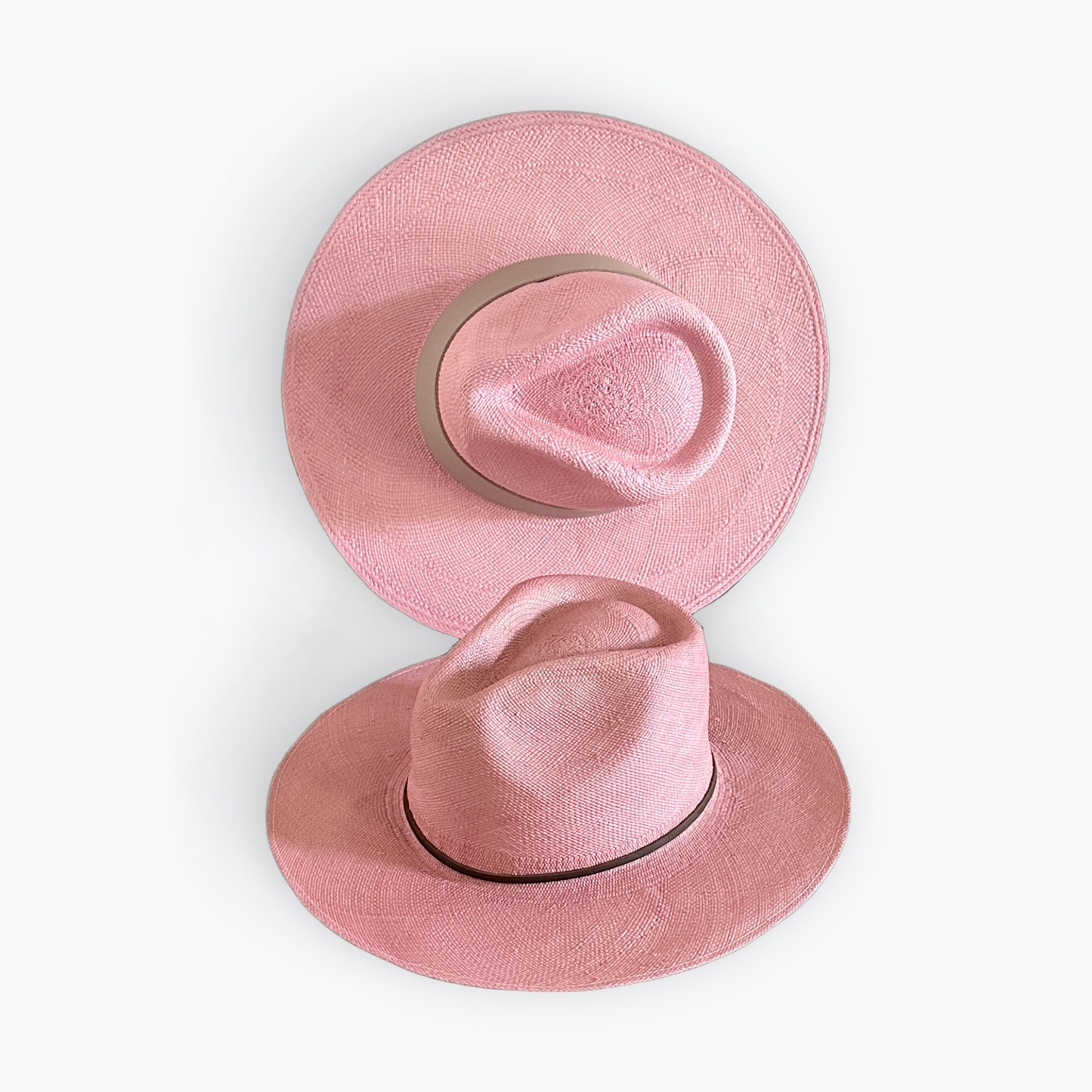 PINK LARGE BRIM STRAW HAT, AS SEEN ON THE TODAY SHOW