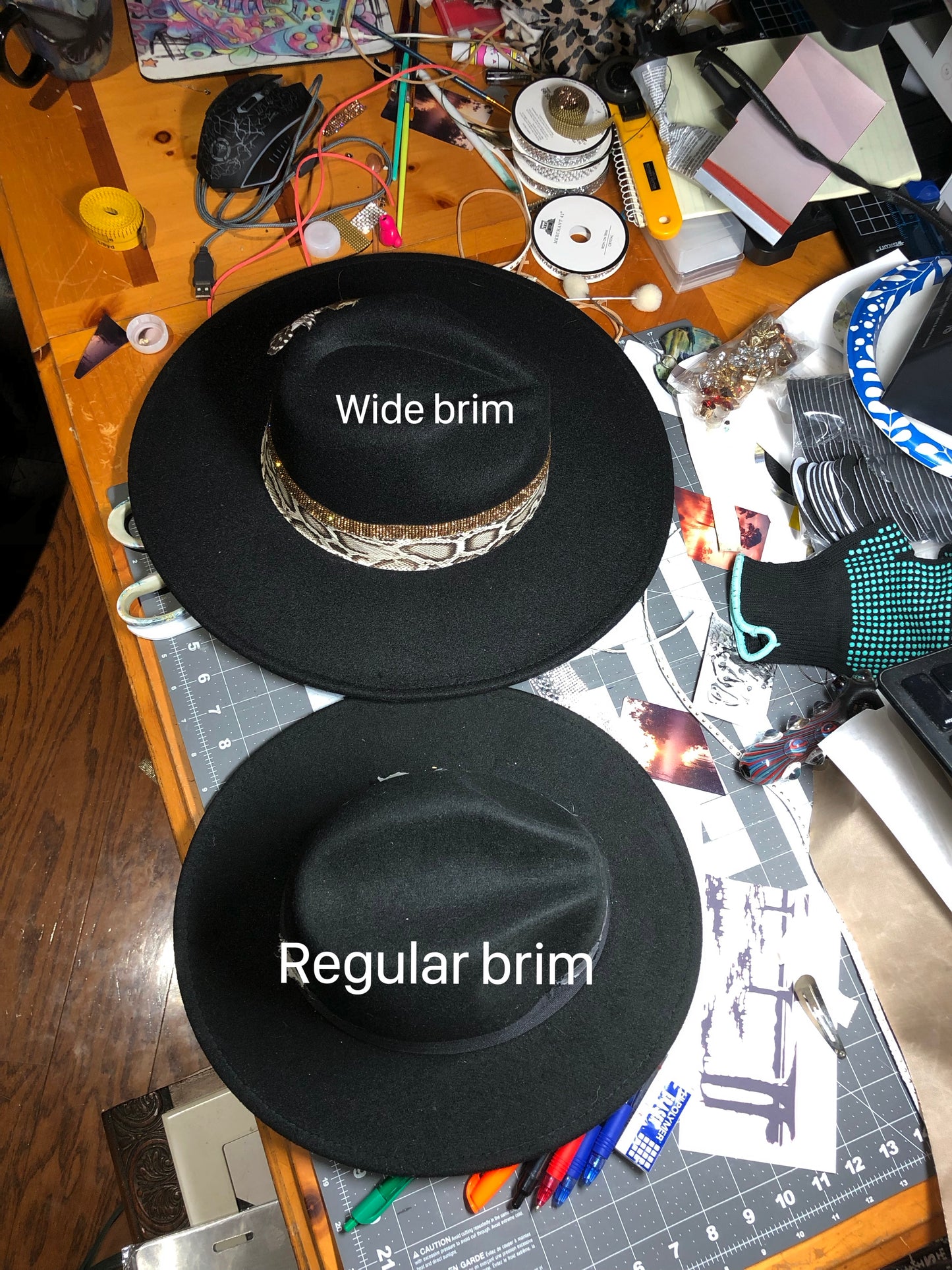 BOGO Custom Fedora Hat