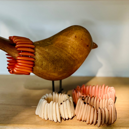 TRIBAL STATEMENT TAGUA NUT BRACELET