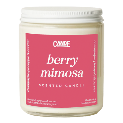 Berry Mimosa Scented Candle