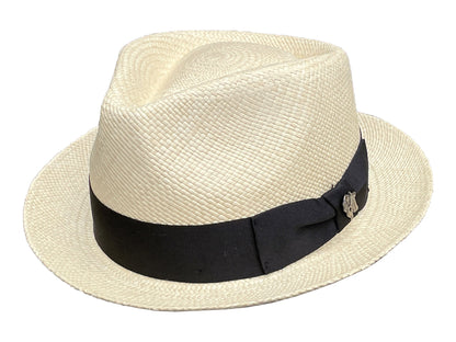 Boston Trilby Panama Hat - Handwoven