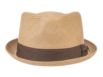 Boston Trilby Panama Hat - Handwoven