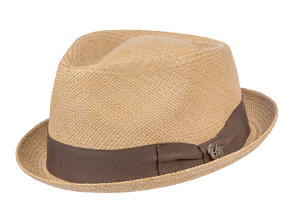 Boston Trilby Panama Hat - Handwoven