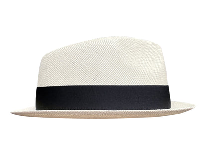 Boston Trilby Panama Hat - Handwoven