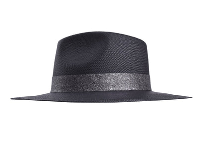 Onyx Panama Hat - Handwoven Hat