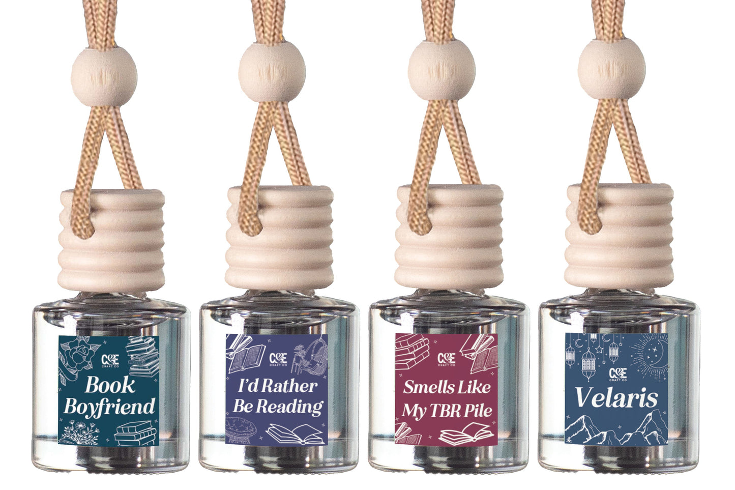 Four-Pack Car Fresheners Bundle
