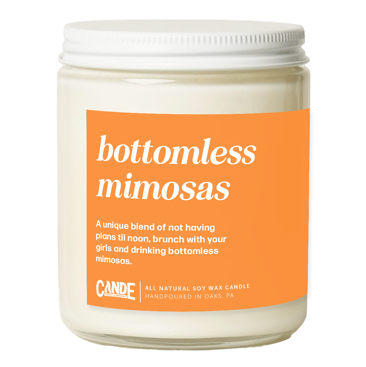 Bottomless Mimosas Candle