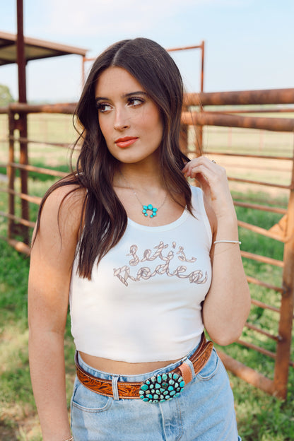 The Let's Rodeo Tank-EXTRA SMALL