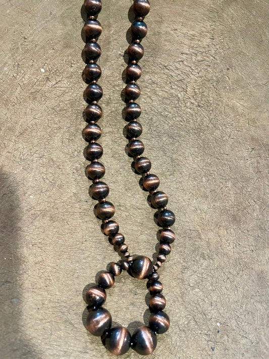 Bronze Necklace Earring Set - SALE