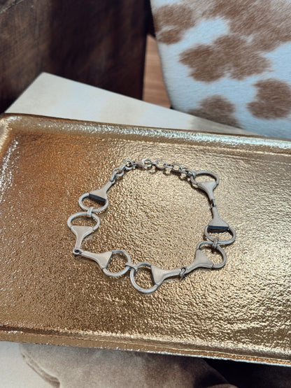 The Snaffle Bit Snap Bracelets