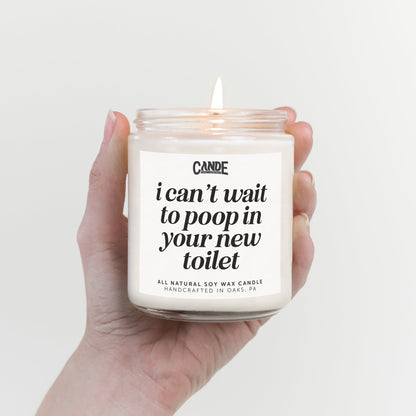 Can't Wait to Poop in Your New Toilet Candle