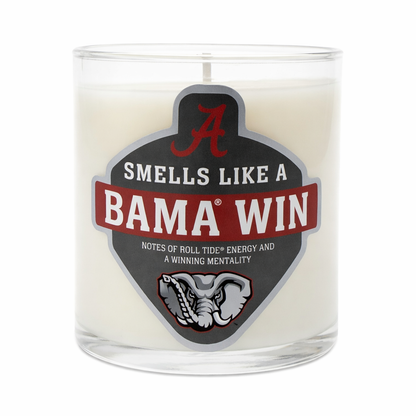 Smells Like a Bama Win Candle - The University of Alabama Crimson Tide Gift