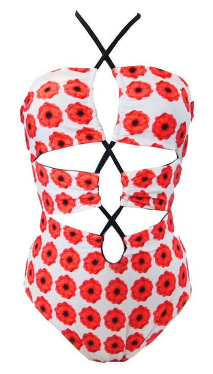 Anastasiya One Piece Cut-Out Swimsuit