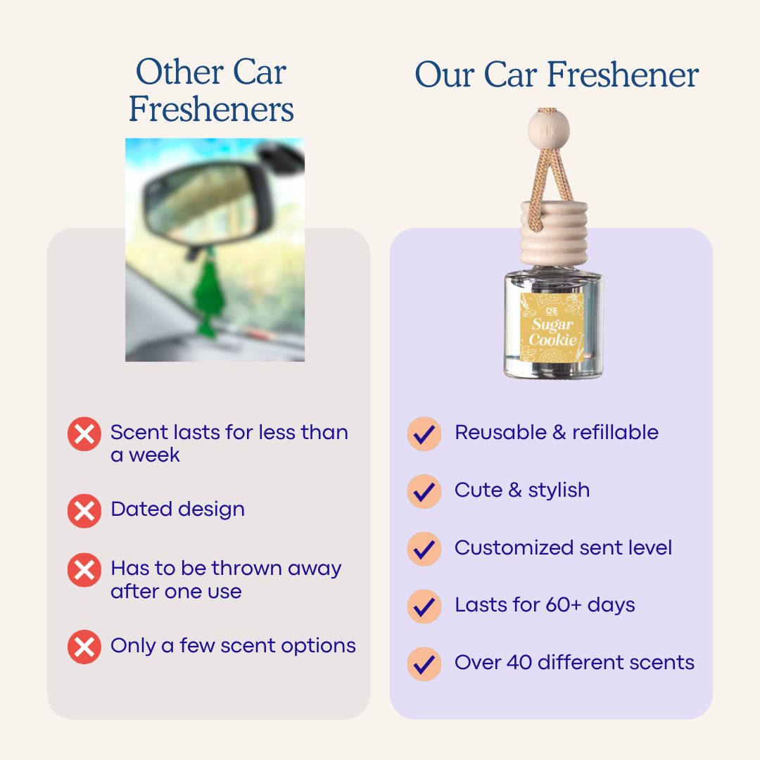 Hot Apple Cider Scented Car Freshener