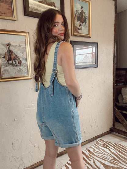 The Danvers Denim Romper