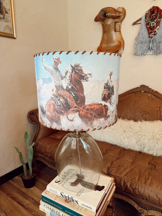 The Pasture Roping Lampshade