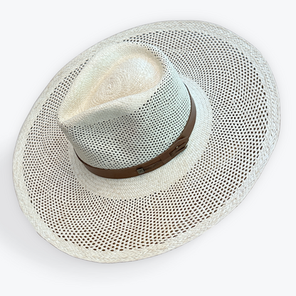 NATURAL RATTAN STRAW HAT