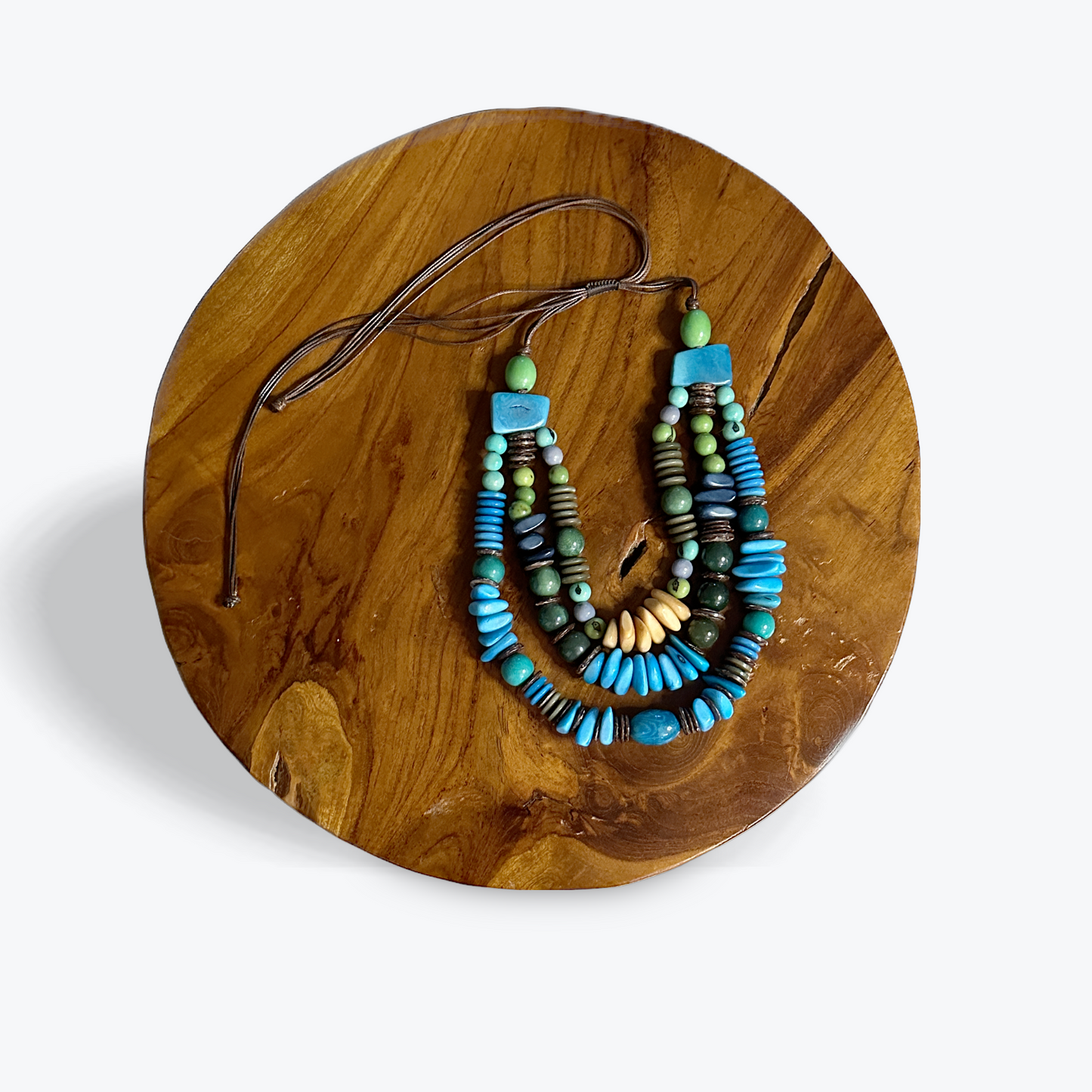 CHUNKY LAYER TAGUA NECKLACE