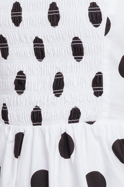 EFFORTLESS DAYS WOVEN MIDI DRESS