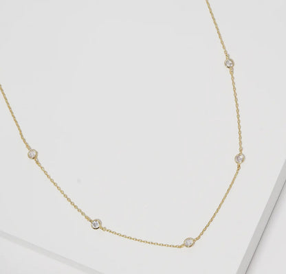 The Rhinestone Cowgirl Necklace {GOLD + SILVER}