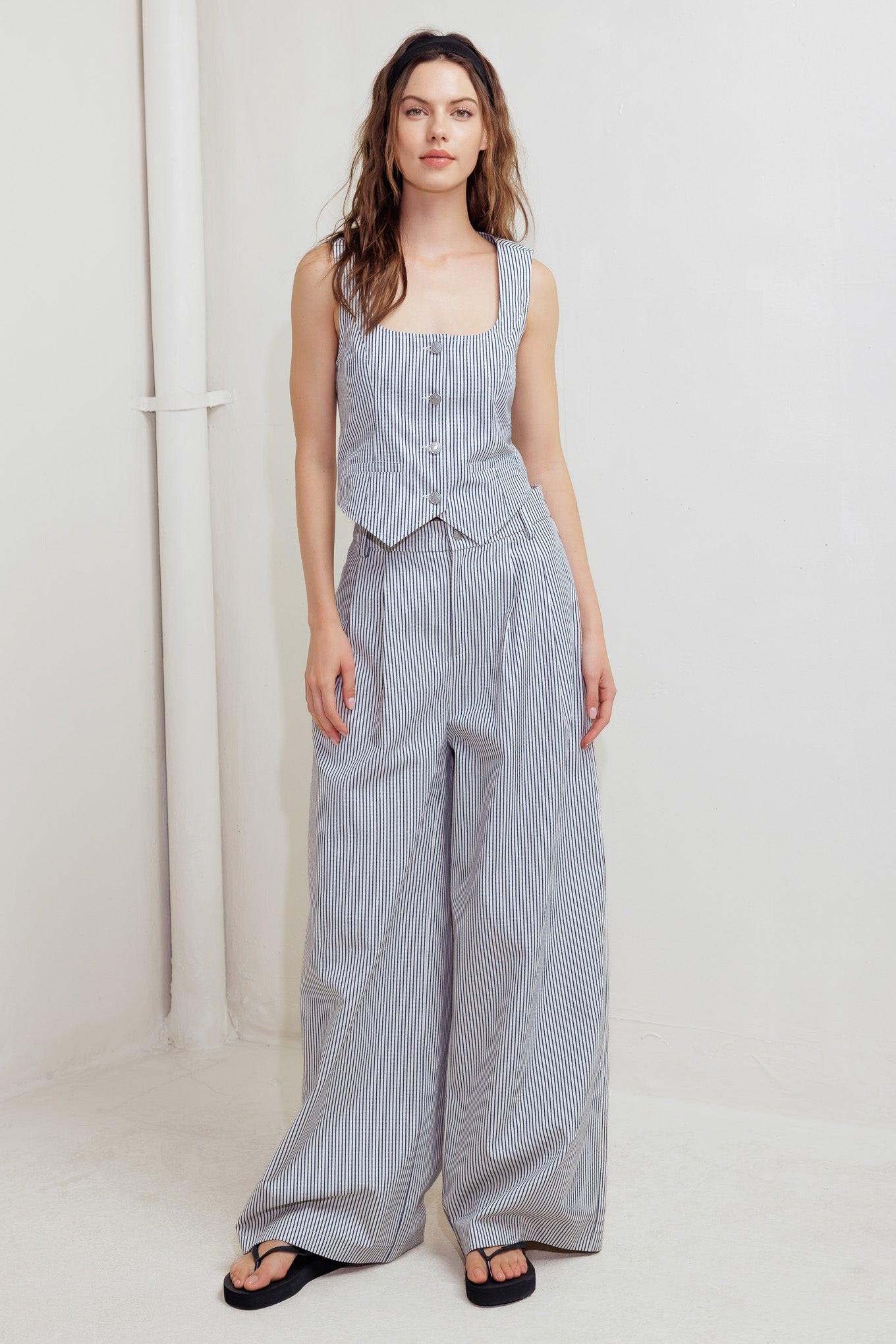 COASTAL CHIC WOVEN VEST