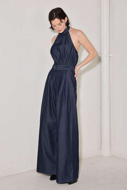 EVENING EDITION WOVEN JUMPSUIT