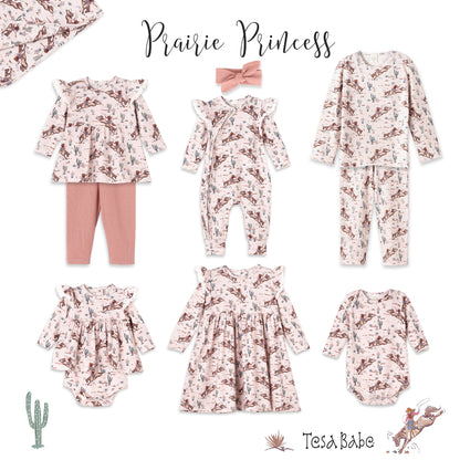Prairie Princess Girl's Western Cowgirl Bamboo Dress