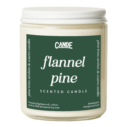 Flannel Pine Scented Candle