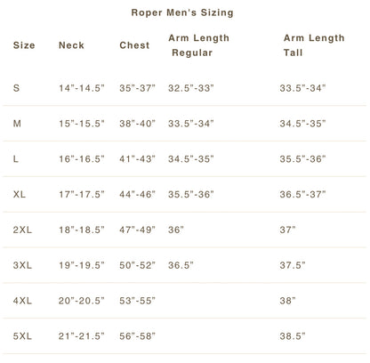 Grey Western | Roper Mens