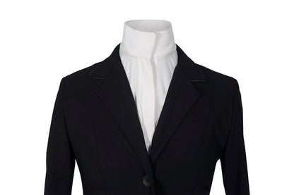 Grand Prix Saltare Dolce 3 Button Riding Show Jacket, Black