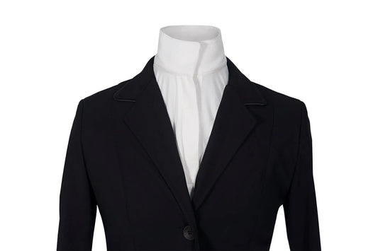 Grand Prix Saltare Dolce 3 Button Riding Show Jacket, Black