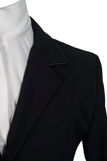 Grand Prix Saltare Dolce 3 Button Riding Show Jacket, Black